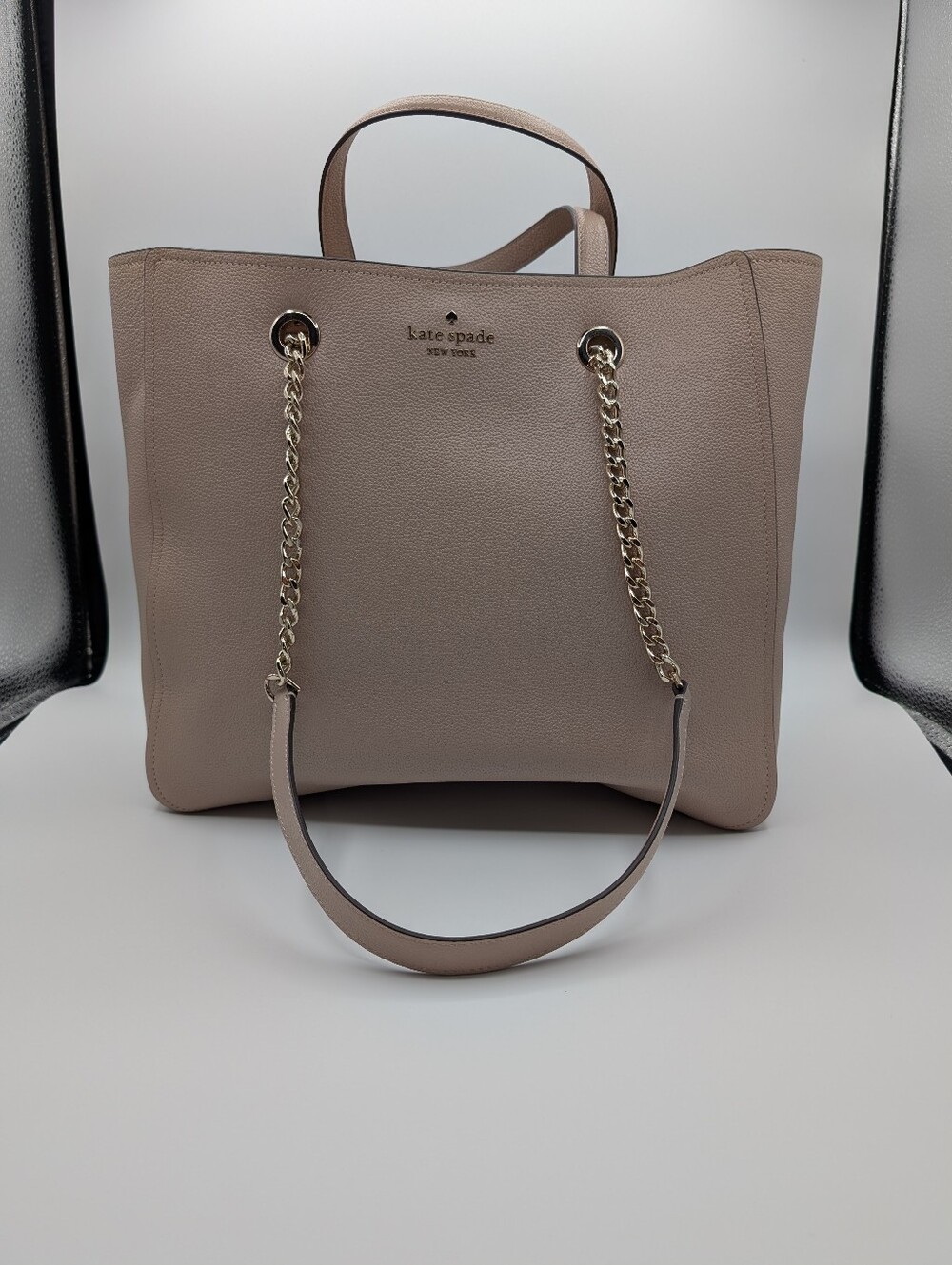 Kate Spade Infinite Large Triple Compartment Tote Beige